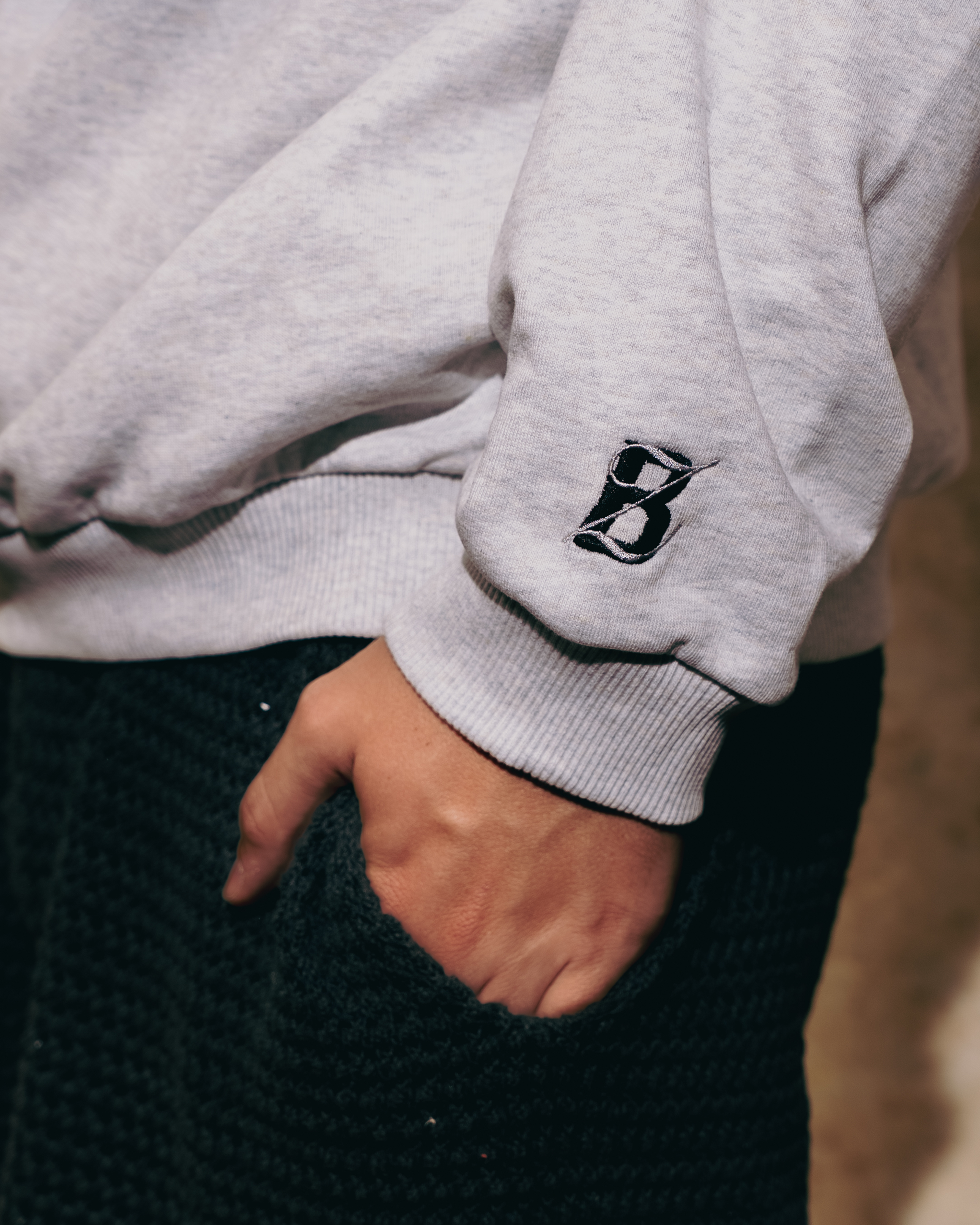 Bankzitters Patch-trui