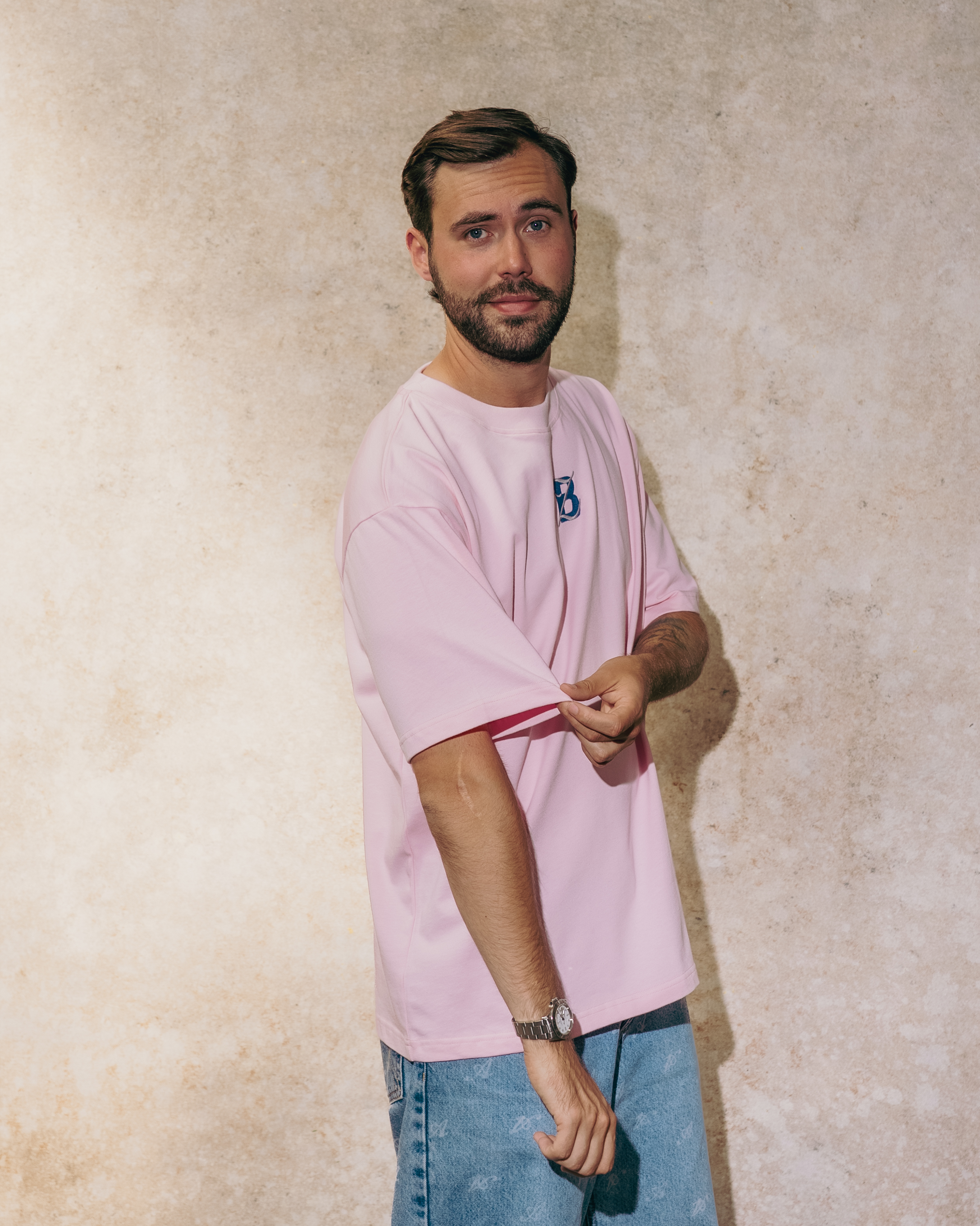 Essential shirt Roze