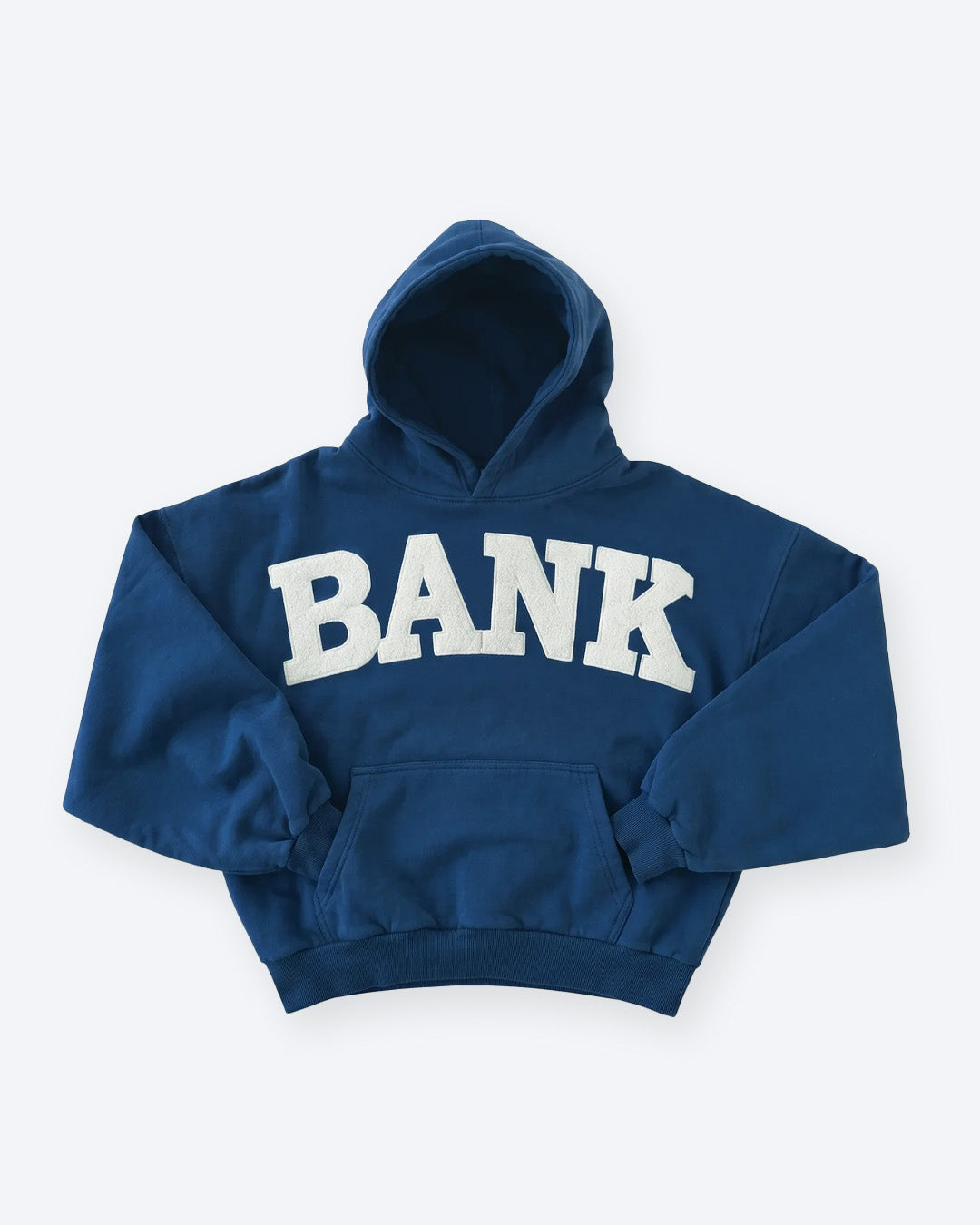 Essential Bank Hoodie Blauw