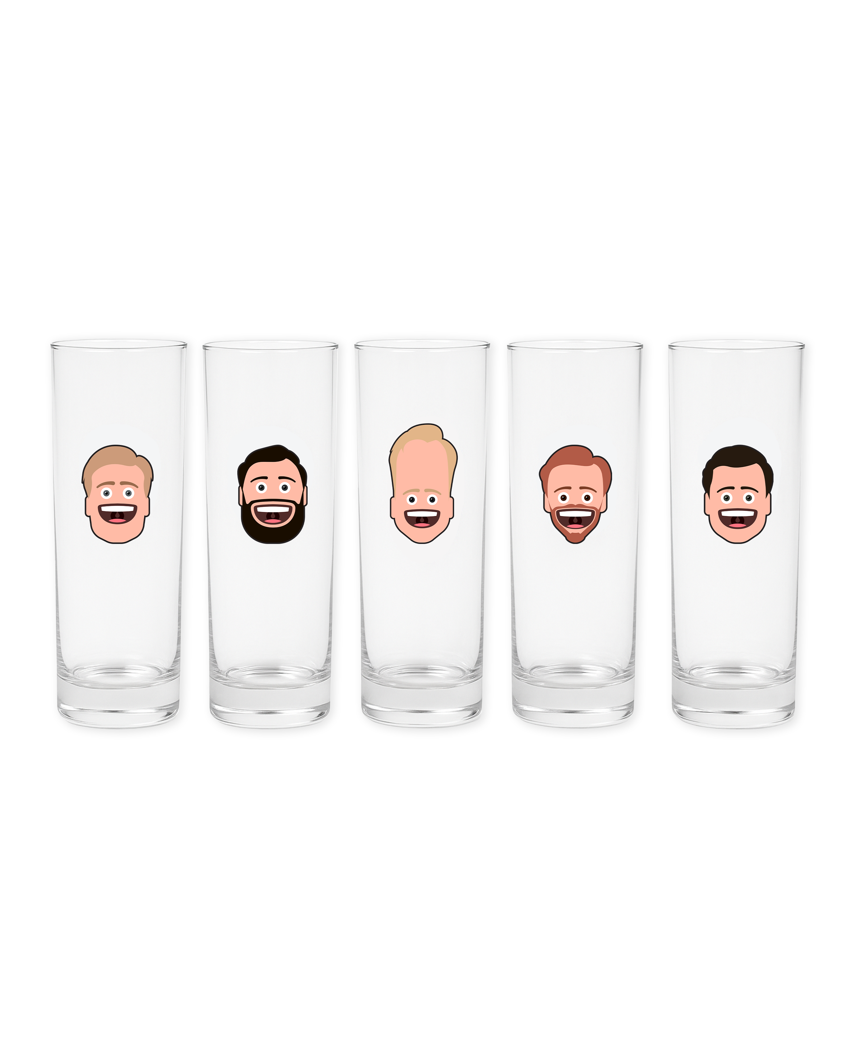 Bankzitters Longdrinkglazen