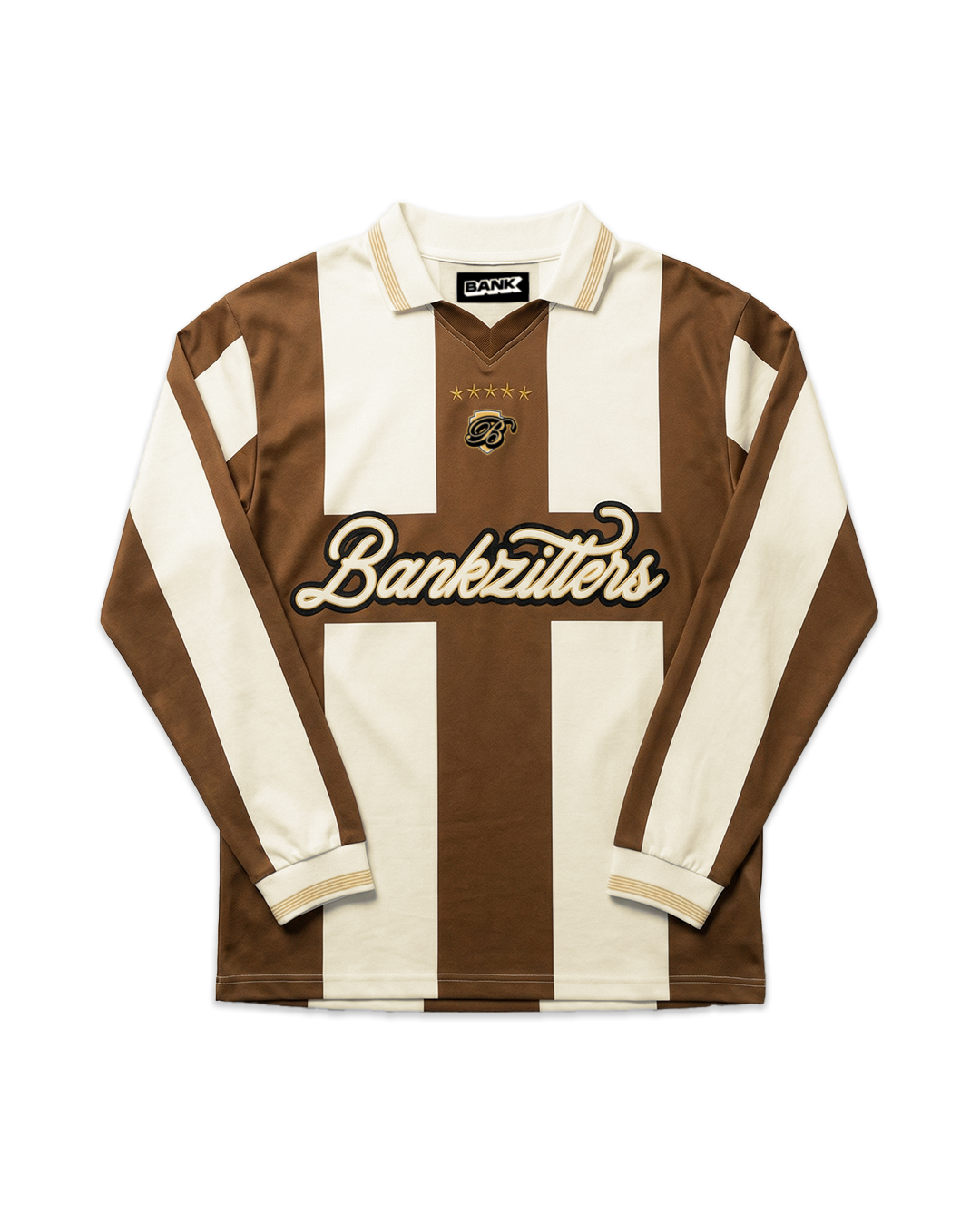 Bankzitters Longsleeve Bruin/Beige