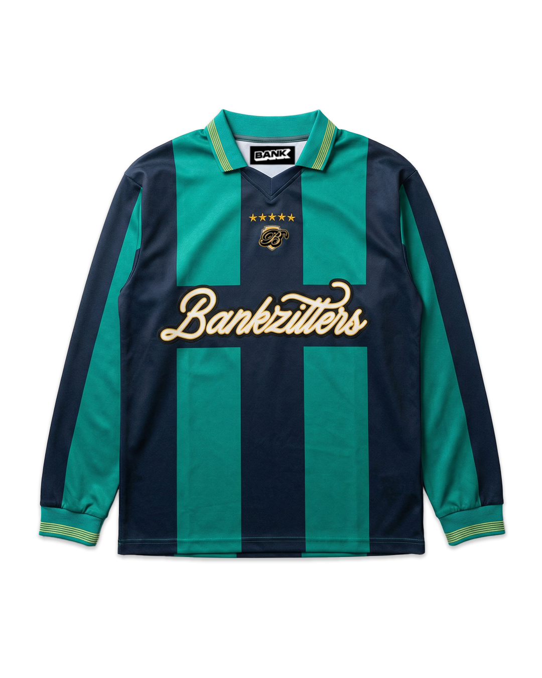 Bankzitters Longsleeve blauw/groen