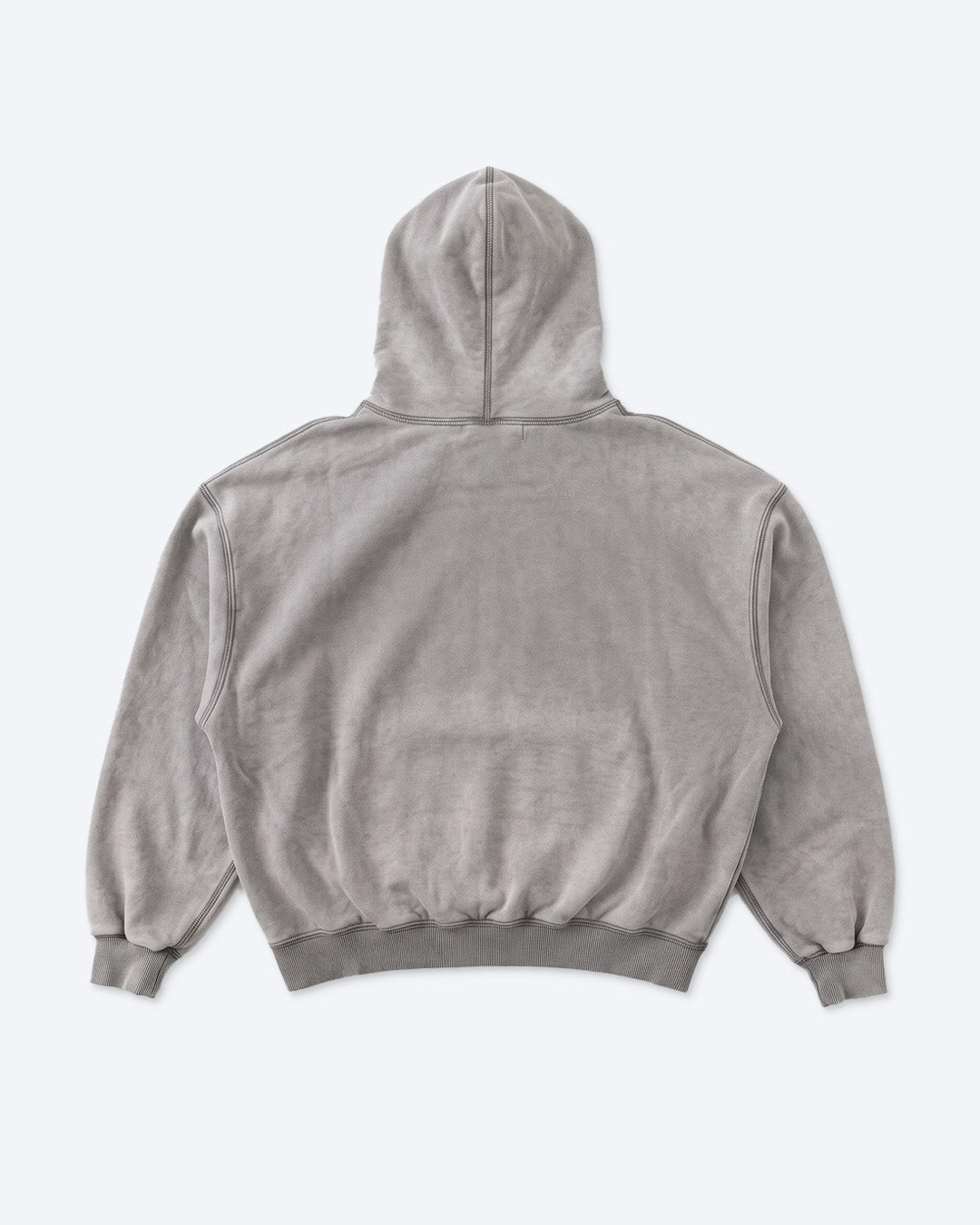 Essential Patch Hoodie Grijs