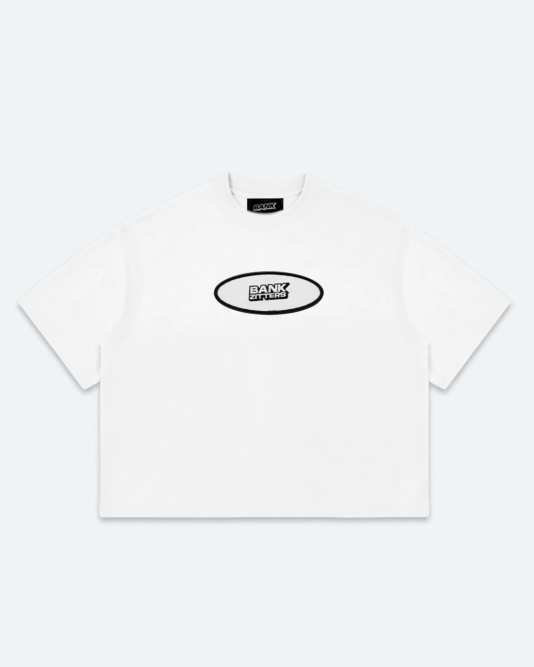 Bankzitters Essential Patch-Shirt Wit