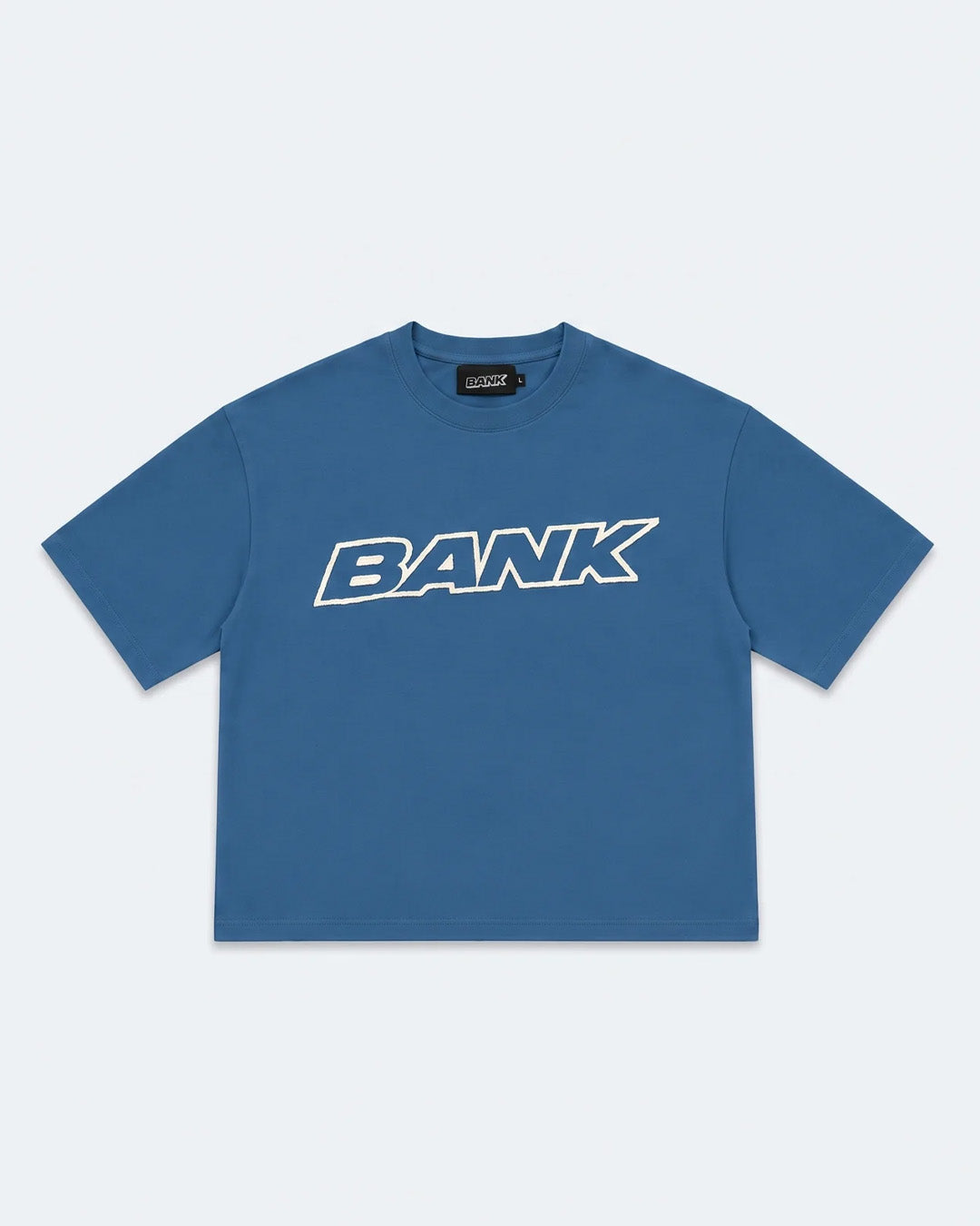 Essential Bank Shirt Blauw