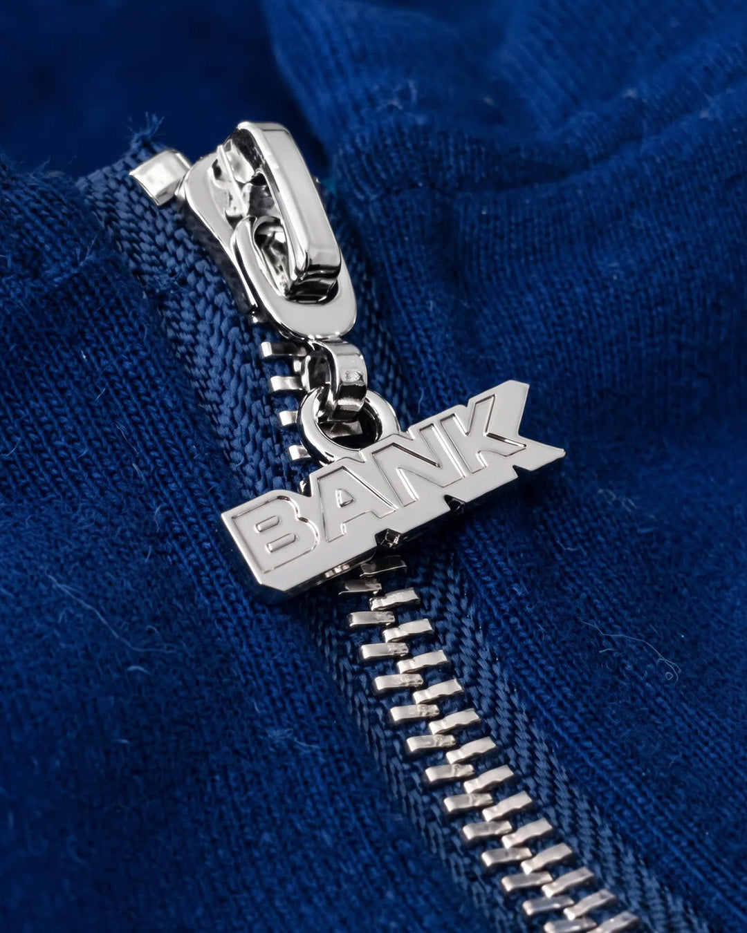Essential Zip Vest Blauw